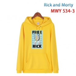 Rick and Morty Cotton Hooded P...