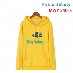 Rick and Morty Cotton Hooded P...