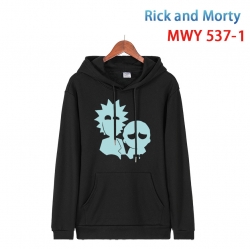 Rick and Morty Cotton Hooded P...