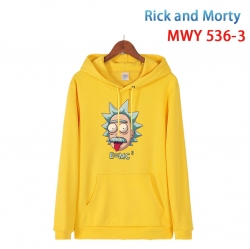 Rick and Morty Cotton Hooded P...