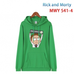 Rick and Morty Cotton Hooded P...