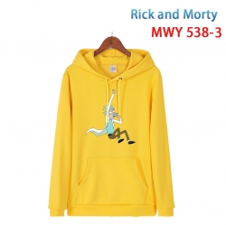 Rick and Morty Cotton Hooded P...