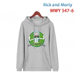 Rick and Morty Cotton Hooded P...