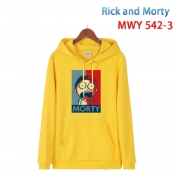 Rick and Morty Cotton Hooded P...