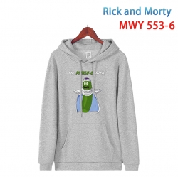 Rick and Morty Cotton Hooded P...