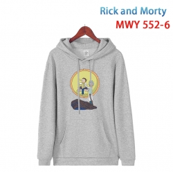 Rick and Morty Cotton Hooded P...