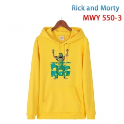 Rick and Morty Cotton Hooded P...