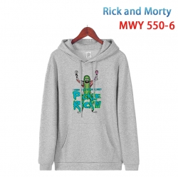 Rick and Morty Cotton Hooded P...