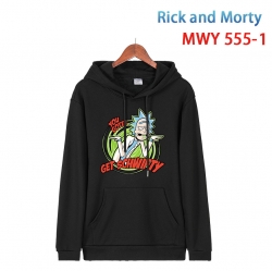 Rick and Morty Cotton Hooded P...