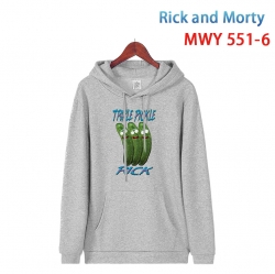 Rick and Morty Cotton Hooded P...