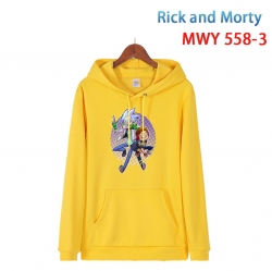 Rick and Morty Cotton Hooded P...