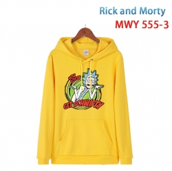 Rick and Morty Cotton Hooded P...