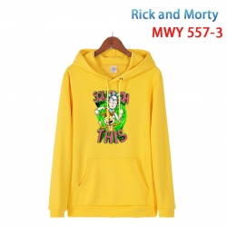 Rick and Morty Cotton Hooded P...