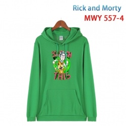 Rick and Morty Cotton Hooded P...