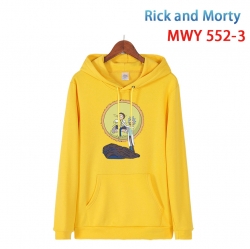 Rick and Morty Cotton Hooded P...