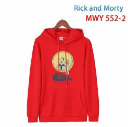 Rick and Morty Cotton Hooded P...