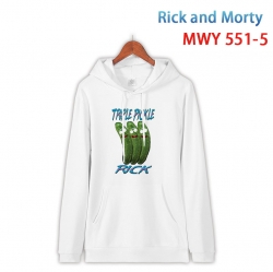 Rick and Morty Cotton Hooded P...