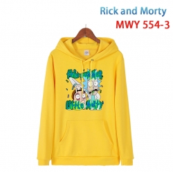 Rick and Morty Cotton Hooded P...