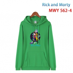 Rick and Morty Cotton Hooded P...