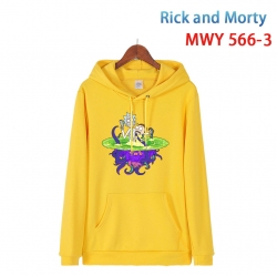 Rick and Morty Cotton Hooded P...