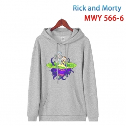 Rick and Morty Cotton Hooded P...