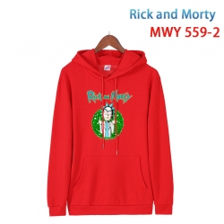 Rick and Morty Cotton Hooded P...