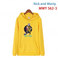 Rick and Morty Cotton Hooded P...