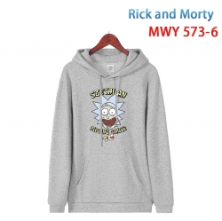 Rick and Morty Cotton Hooded P...