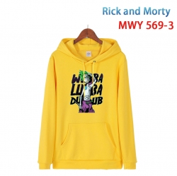 Rick and Morty Cotton Hooded P...