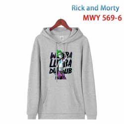 Rick and Morty Cotton Hooded P...