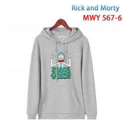 Rick and Morty Cotton Hooded P...