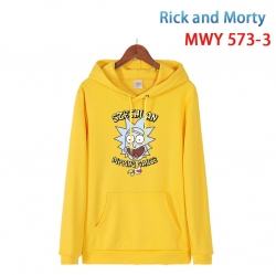 Rick and Morty Cotton Hooded P...