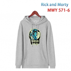 Rick and Morty Cotton Hooded P...