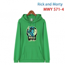 Rick and Morty Cotton Hooded P...