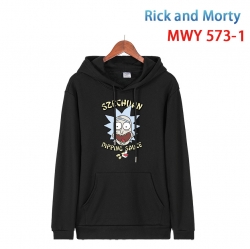 Rick and Morty Cotton Hooded P...