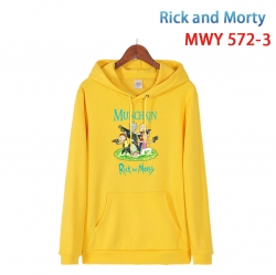 Rick and Morty Cotton Hooded P...