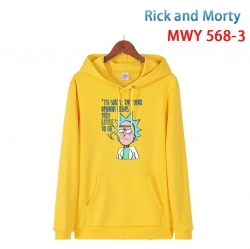 Rick and Morty Cotton Hooded P...