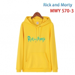 Rick and Morty Cotton Hooded P...