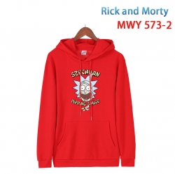 Rick and Morty Cotton Hooded P...