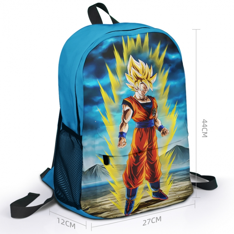 DRAGON BALL Animation surrounding full color backpack student school bag 27x44x12