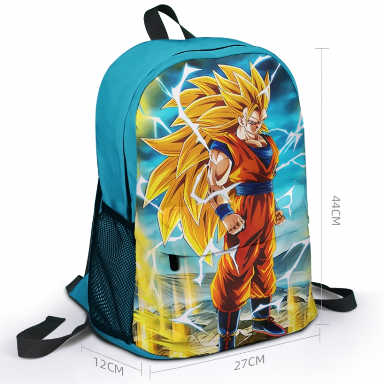 DRAGON BALL Animation surrounding full color backpack student school bag 27x44x12