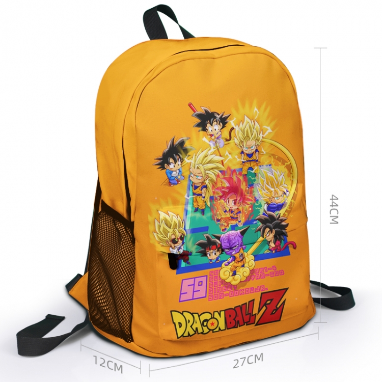 DRAGON BALL Animation surrounding full color backpack student school bag 27x44x12