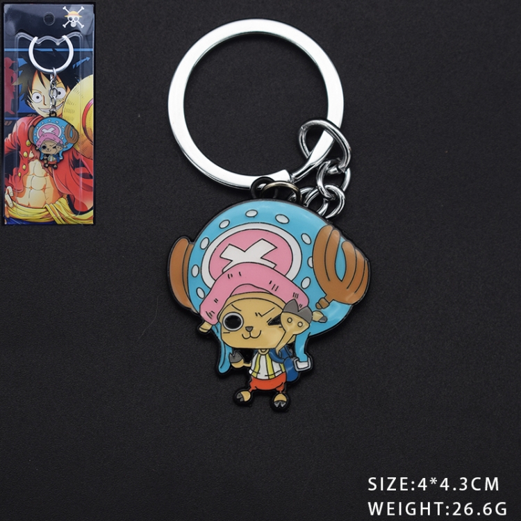 One Piece  Anime cartoon skewers Key Chain school bag pendant style B