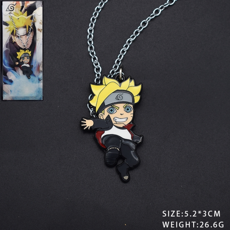 Naruto Anime cartoon metal necklace pendant style B price for 5 pcs