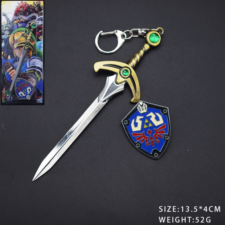 The Legend of Zelda Anime cartoon skewers Key Chain school bag pendant style A