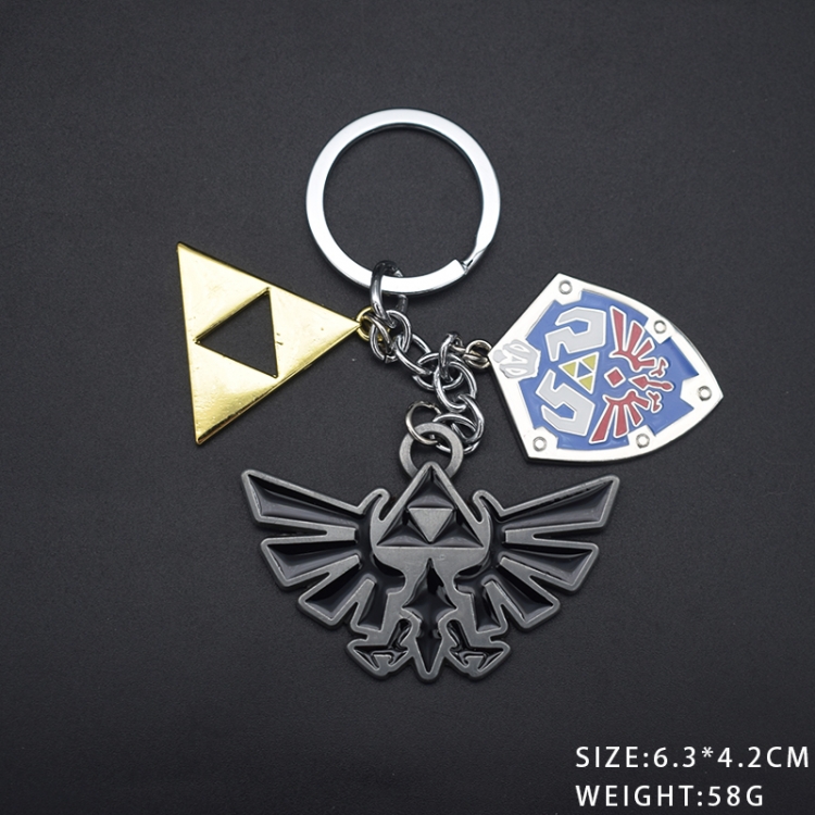 The Legend of Zelda  Anime cartoon skewers Key Chain school bag pendant