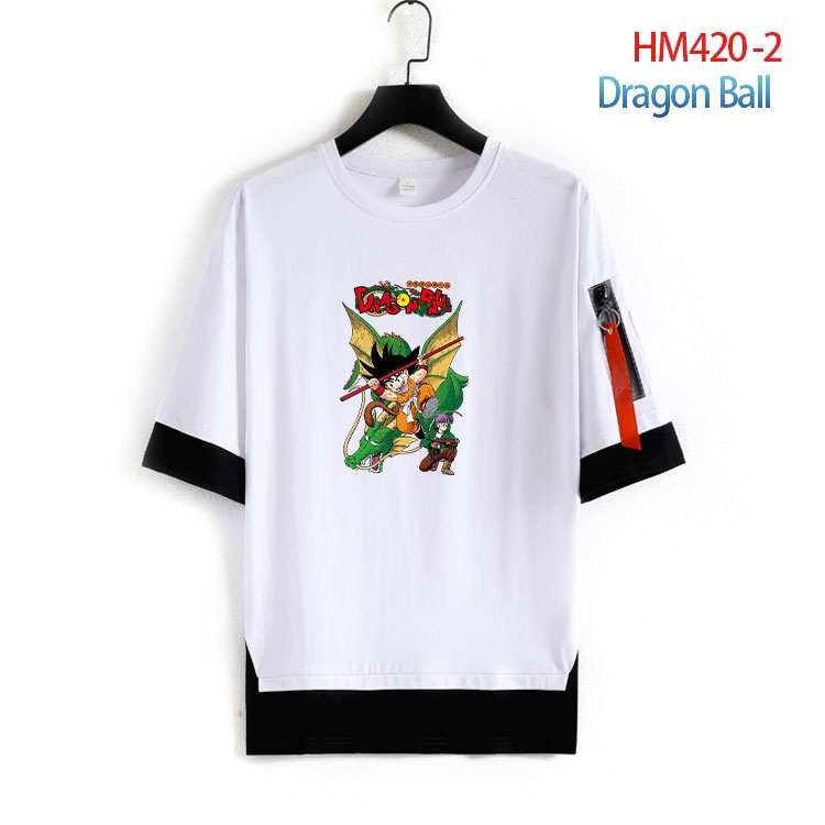 DRAGON BALL Cotton round neck short sleeve T-shirt from S to 4XL HM-420-2