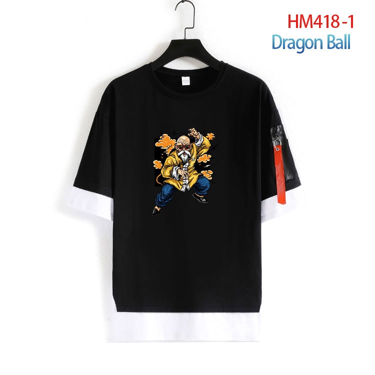DRAGON BALL Cotton round neck short sleeve T-shirt from S to 4XL HM-418-1