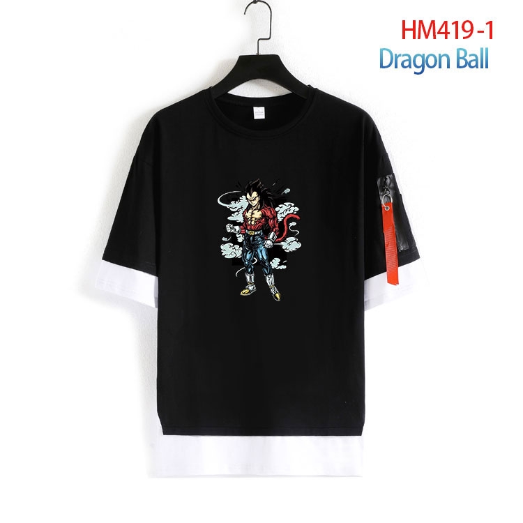 DRAGON BALL Cotton round neck short sleeve T-shirt from S to 4XL HM-419-1