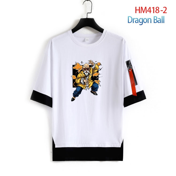 DRAGON BALL Cotton round neck short sleeve T-shirt from S to 4XL HM-418-2